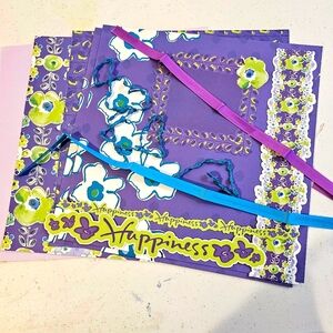 Scrapbook Bundle Purple/green #6